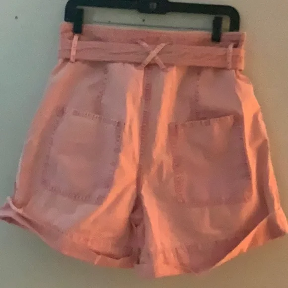 ISABEL MARANT twen paper bag shorts.
